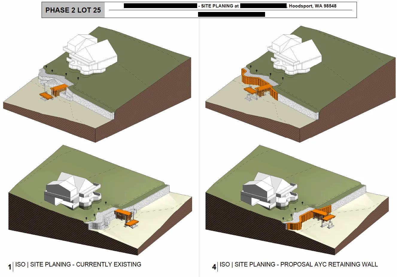 Revit plan and technical documentation for the Hoodsport regenerative shoreline project.