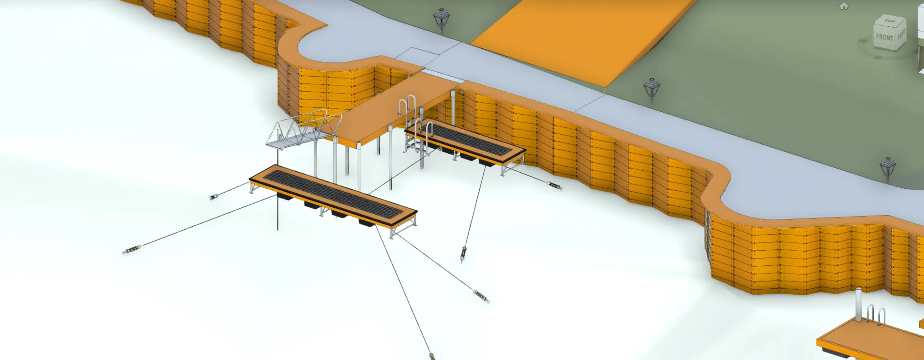 Final shoreline rendering supporting stakeholder and regulatory review.